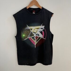 Twisted Sister Back To Kick Your Ass Concert Tour Muscle Tee